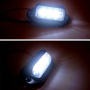 2pcs Car License Plate Light 12-24VÃ‚Â Truck Trailer 6LED Tail Step Side Lamp