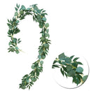 2Meter Artificial Eucalyptus Leaves Vine Greenery Garland Wedding Party Roo