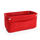 1Pc Multifunction Handbag Cosmetic Organizer Purse Insert Bag Felt Fabric S