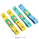 4PCS Body Measuring Ruler Sewing Cloth Tailor Tape Measure Soft Flat 60" 1.5M