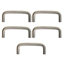 5Pcs Modern Pulls Handle Bedroom Office Bathroom Drawer Cupboard Dresser