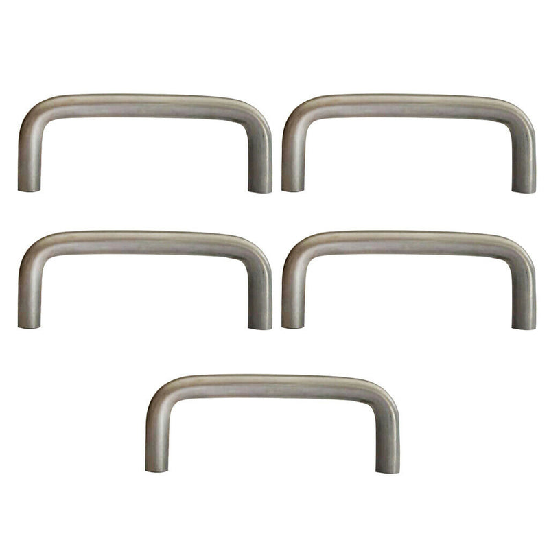 5Pcs Modern Pulls Handle Bedroom Office Bathroom Drawer Cupboard Dresser
