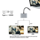 Usb C To Hdmi 4K Vga Adapter Usb 3.1 Type C Usb-C To Vga Hdmi Video Convert N4H5