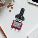 AC 250V 2A 120V 5A on/off/on Momentary SPDT Toggle Switch with Waterproof B W5L9