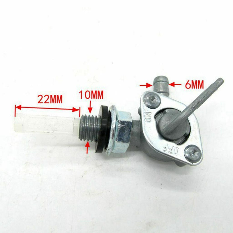 Gas Petrol Tank Fuel Switch Shut Off Valve Pump Petcock for ATVs Mini Quad Dirt