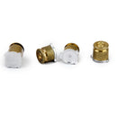 Set of 4PCS Copper Bullet ABXY Buttons Mod Replacement Kit for XBOX ONE Game