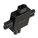 IEC320 C8 To 3X C7 Plug Splitter Power Adapter Split Led Adapter