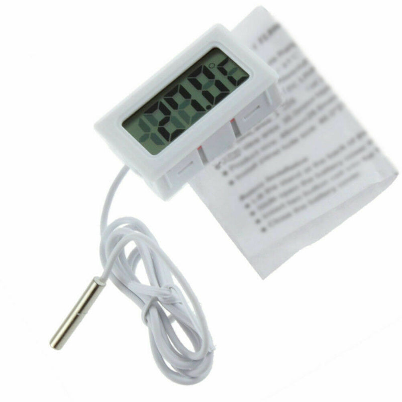 Aquarium Fish Tank LCD Digital For Fridge Freezer Thermometer Temperature C2B1