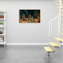 1000 Pieces Lighting City Paper Jigsaw Puzzles Assembling Picture 75 X 50cm