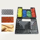 300pcs Woodworking Twist Drill Three-Point Woodworking Drill High Carb ZHO