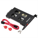 Oimaster Pci Mobile Rack Enclosure Hard Disk Drive Case Box For 2.5 Inch Sa
