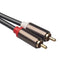 1.5m 4.9ft Dual XLR Female to Dual RCA Male Plug Audio Signal Patch Cable #gib