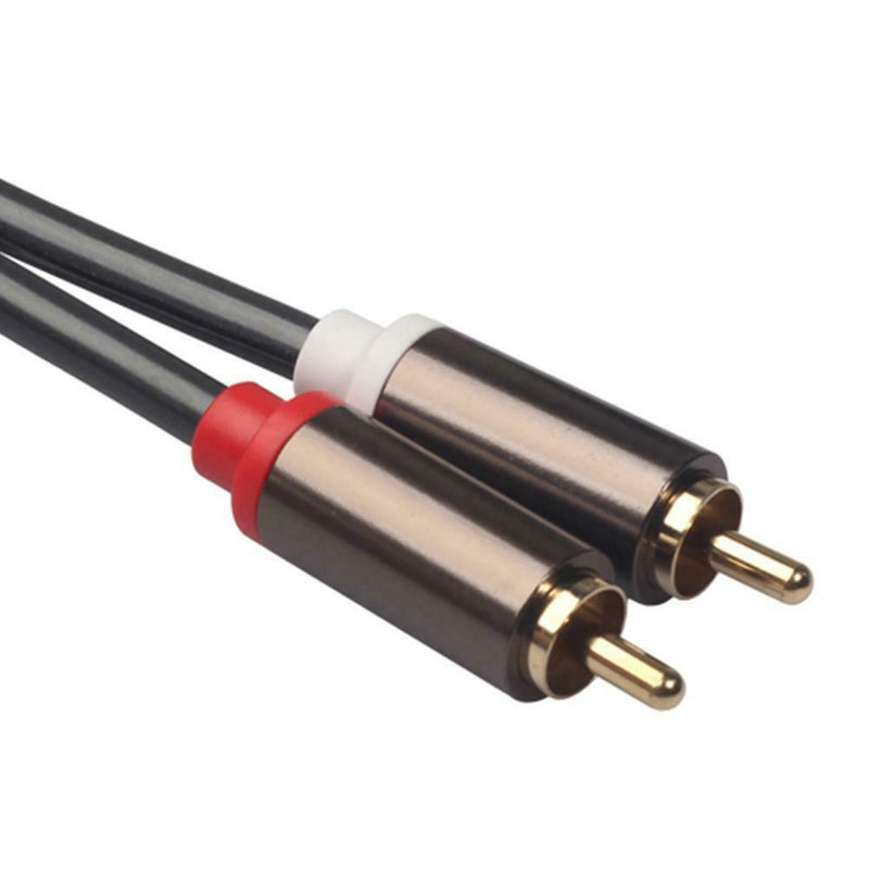 1.5m 4.9ft Dual XLR Female to Dual RCA Male Plug Audio Signal Patch Cable
