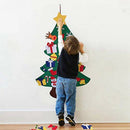 Felt Christmas Tree for Kids 3.2Ft Diy Christmas Tree with Toddlers 30 Pcs