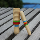Small Single-threaded Ring Percussion Cylinder Croak Barrel Musical Toys A