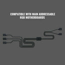 Cooler Master 3 Pin ARGB Fan Splitter Cable 1 to 3 5V Cooler Connector Cord