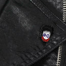 Black Hair Witch Brooch Creative Badges Jacket Lapel Ornaments (Style 1)  A