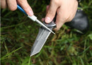 Diamond Sharpener Hunting Fishing Outdoor Pocket Tools Hook Pen File Camping HOT