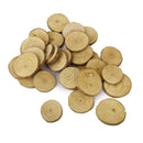 30 Pinewood Tree Log Slices Crafts DIY Wedding Table Decoration Craft 3-4cm