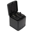Battery Charger,3 Channel Charging Box Battery Carry Storage Box for GoPro Hero