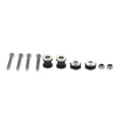 Detachables Sissy Bar Backrest Docking Hardware Kit Mounting Bolts, Fit for