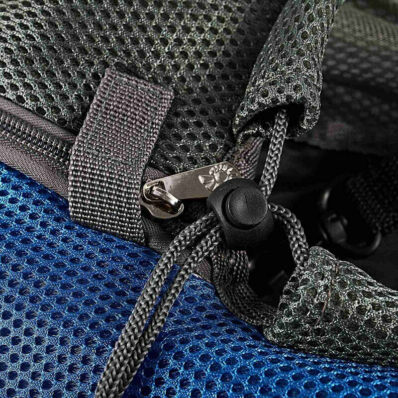 Pet Dog Cat Puppy Carry Travel Tote Shoulder Bag Purse Sling Backpack blue  O4N5