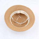 Fashion Cute Children'S Summer Straw Hat Sun Hat Beach Hat Adjustable Light