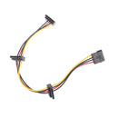 4Pin to SATA pierced cable serial port SSD power display line 1/3 expansionSEAU
