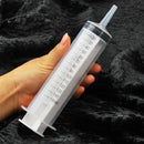Large Plastic Syringe Measuring Nutrient Sterile ReusableLiquid Food Feed