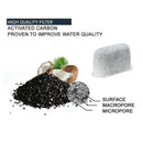 24 Pack Replacement Charcoal Water Filters for ALL Cuisinart Coffee Makers, M3U3