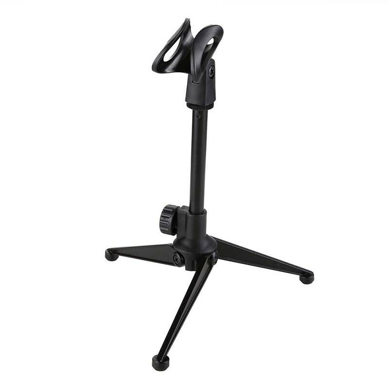 Adjustable Desk miniphone Tripod Stand Mini Extendable Stand with Clip
