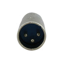 3 Pin XLR Male Socket to Male RCA Phono Socket Mic Mixer Audio Adapter