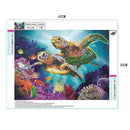 Diamond Painting DIY 5D Turtles Sea Embroidery Cross Stitch Mosaic Decor