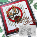 Christmas Deer Metal Cutting Die Paper Card Album Embossing Scrapbook Stencil