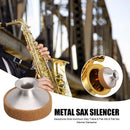Alto E Flat Tenor B Flat Metal Saxophone Mute Silencer Musical Instrument Parts