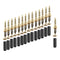 Replacement Pack Of 15 TRS Plugs 3.5mm Solder Type DIY Audio Cable Headphone