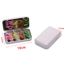 32Pcs/Box Fly Fishing Lure Dry/Wet Flies Ice Fishing Lure Artificial Bait