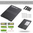 External B Key M.2 NGFF SSD to 2.5" SATA Converter Adapter Enclosure Case Box