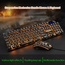 KM320 USB Wired Mechanical Feeling Gaming Backlight Keyboard Mouse Combo