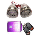 Waterproof Motorcycle Stereo Speakers Audio Sound System for ATV UTV and All 12
