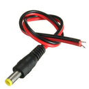 DC Connector Cable Power Supply Adapter Plug Male Jack 2.1x5.5mm for CCTV C