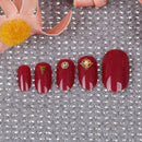 24Pcs/set DIY false nail art tips acrylic full size cover nail finger manicureME