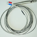 -100-400C 13mm Thread 5mm Probe K Type Thermocouple Temperature Sensor M6X1