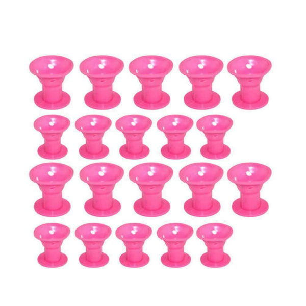 10pcs Silicone Hair Curler Magic Hair Care Rollers Heat No Styling Hair J1R0