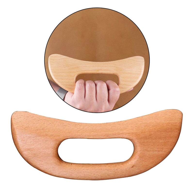 Beech Gua sha Massage Tool for Soft Tissue Release Pain Lymphatic Drainage