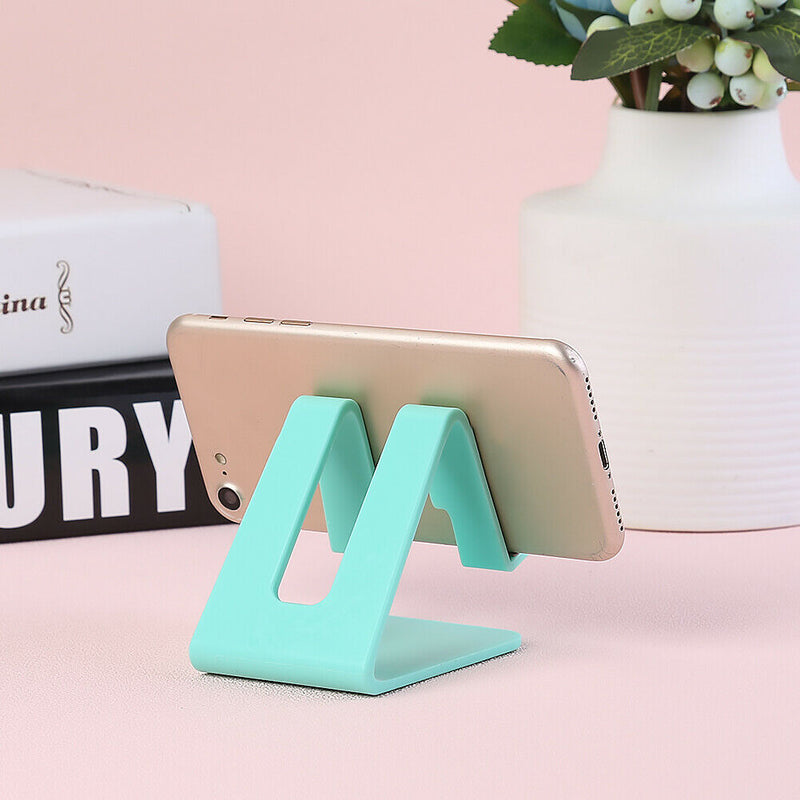 Portable Silicone Pad Strong Plastic Non-slip Mobile Phone Tablet Holder Stand
