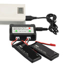 7.4V 2S Balance Charger Box Charging Adapter 2 in 1 for Syma X8C MJX X600 X E2W8