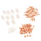 100 Pieces Electrode Nozzle Protect Cap Plasma Cutter Electrode Nozzle for PT31