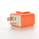 12V 2-Pin Speed Adjustable LED Flasher Relay Fix Motorcycle light Hyper Flash BX