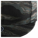 WuKe Embroidery Snapback, Baseball Hat Flat Brim Hip Hop Caps, Black camous V6M8